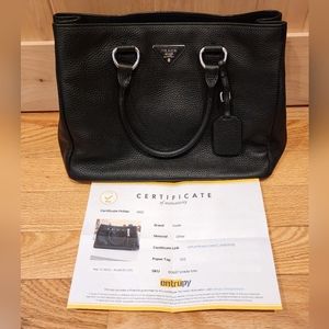 Prada Vitello 2 Way Bag